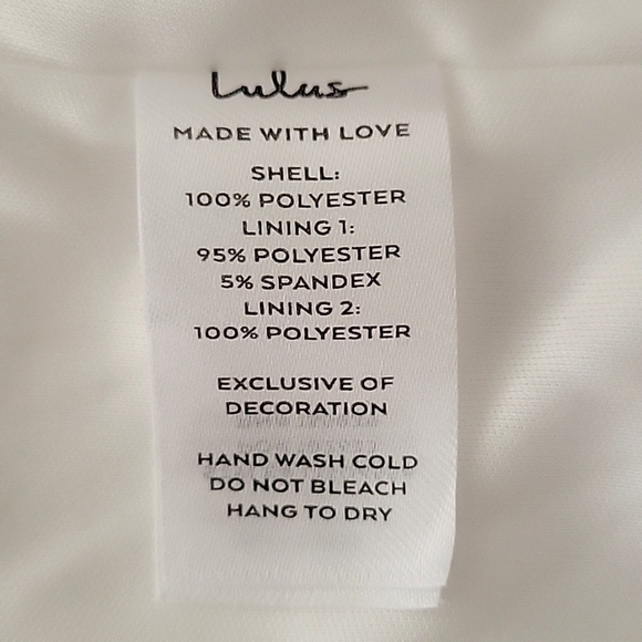 Lulus NWT  Idyllic Blooms Ivory Mesh Ruched 3D Floral Strapless Mini Dress Lulus - Picture 10 of 12